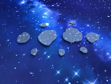 Deluxe FlickFleet Extra asteroids image